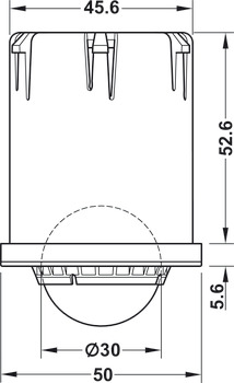 Mobile furniture foot, Basic