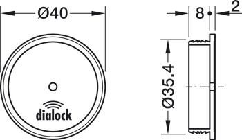 Antenna, Häfele Dialock, FAN 200