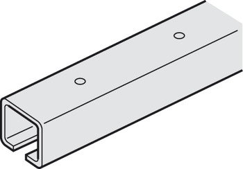 Running track, pre-drilled, 30 x 31 mm (W x H)