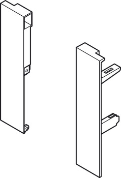 Front bracket set, for Matrix Box Slim A internal drawer