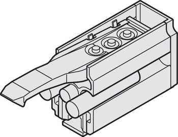 SoftStop, with retaining spring