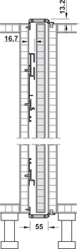 Wooden pivot sliding doors, Finetta F-Park71 30A