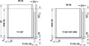 Wooden pivot sliding doors, Finetta F-Park71 30A