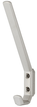 Wardrobe hook, Zinc alloy 14x76x152 mm (WxDxH)