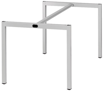 Idea H-flatline complete set, rectangular, desking system