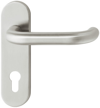 Door handle set, stainless steel, Startec, PDH4102, rose