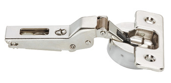 Concealed hinge, Häfele Metalla 510 A/SM 110°, half overlay/twin mounting