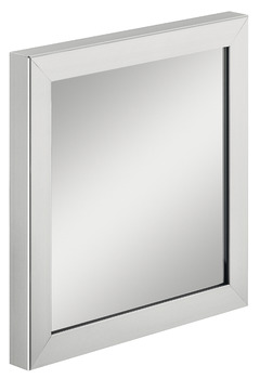 Aluminium frame with glass panel, Service+ customised, wood