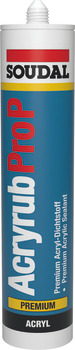 Joint sealant, Soudal Acryrub Pro P, acrylate based