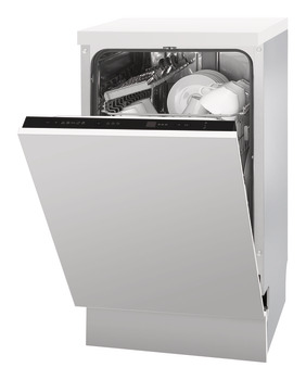 Built-in dishwasher, fully integrated, for cabinet width: 450 mm, 10 standard place settings